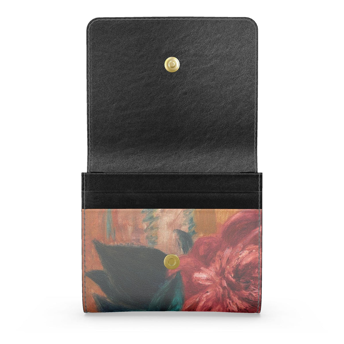 Small Leather Foldover Purse