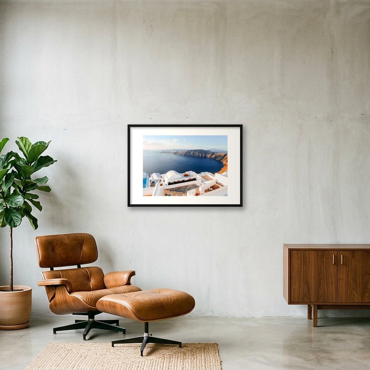 563 — 84×59cm, 33×23" Black Frame