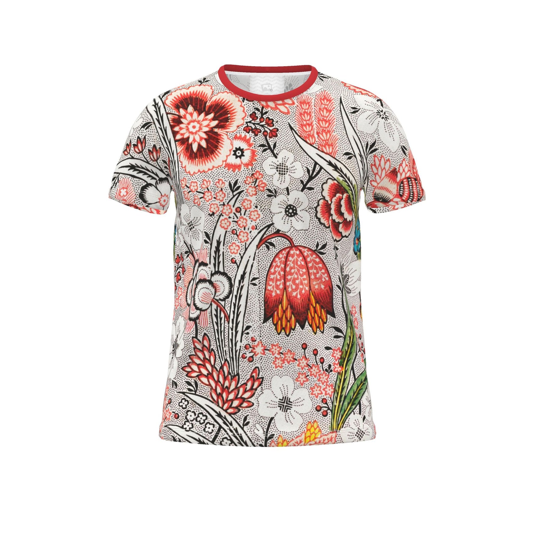 Cut and Sew All Over Print T-Shirt