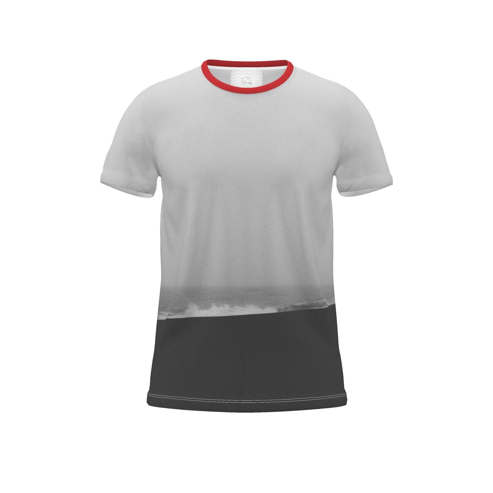 Cut and Sew All Over Print T-Shirt