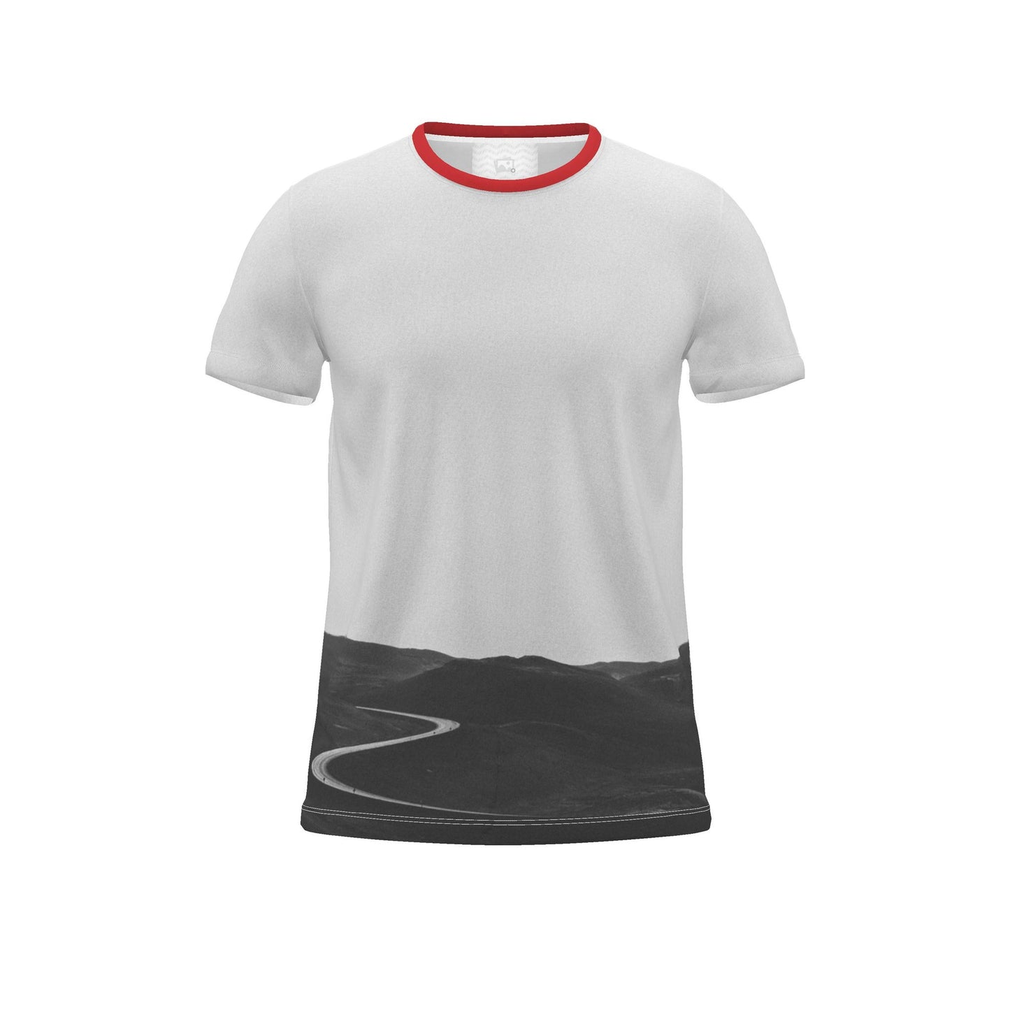 Cut and Sew All Over Print T-Shirt