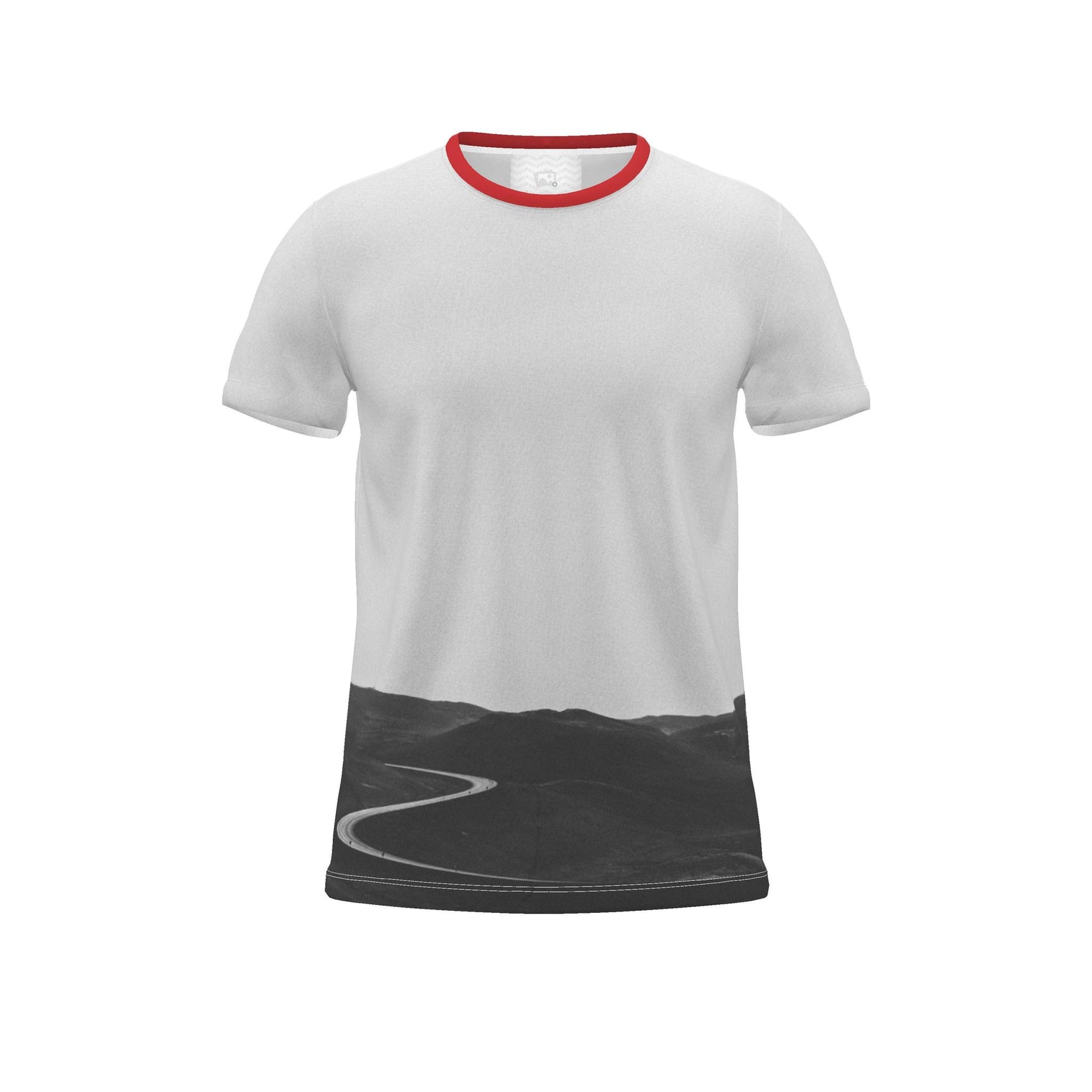 Cut and Sew All Over Print T-Shirt