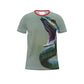 Cut and Sew All Over Print T-Shirt