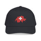 Switzerland Embroidered Hat Gift For Traveler Swiss Flag Baseball Cap Switzerland Souvenir Gift Travel Snapback Alpine Streetwear Gift Him
