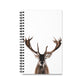 Spiral Notebook Deer Lover Gift Wildlife Journal Nature Writing Diary Cabin Desk Companion Forest Stationery Hunter Present Outdoor Notes