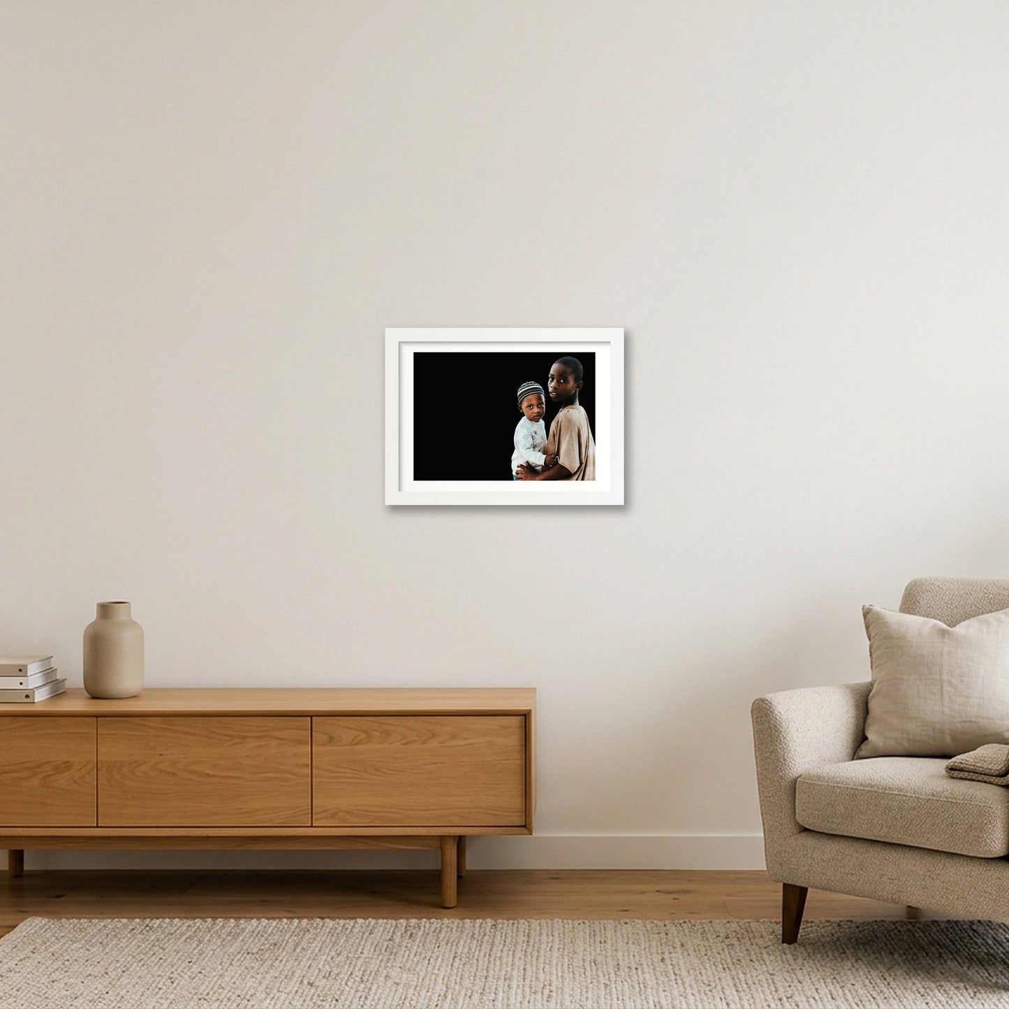 116 — A4 (30×21cm, 12×8") White Frame