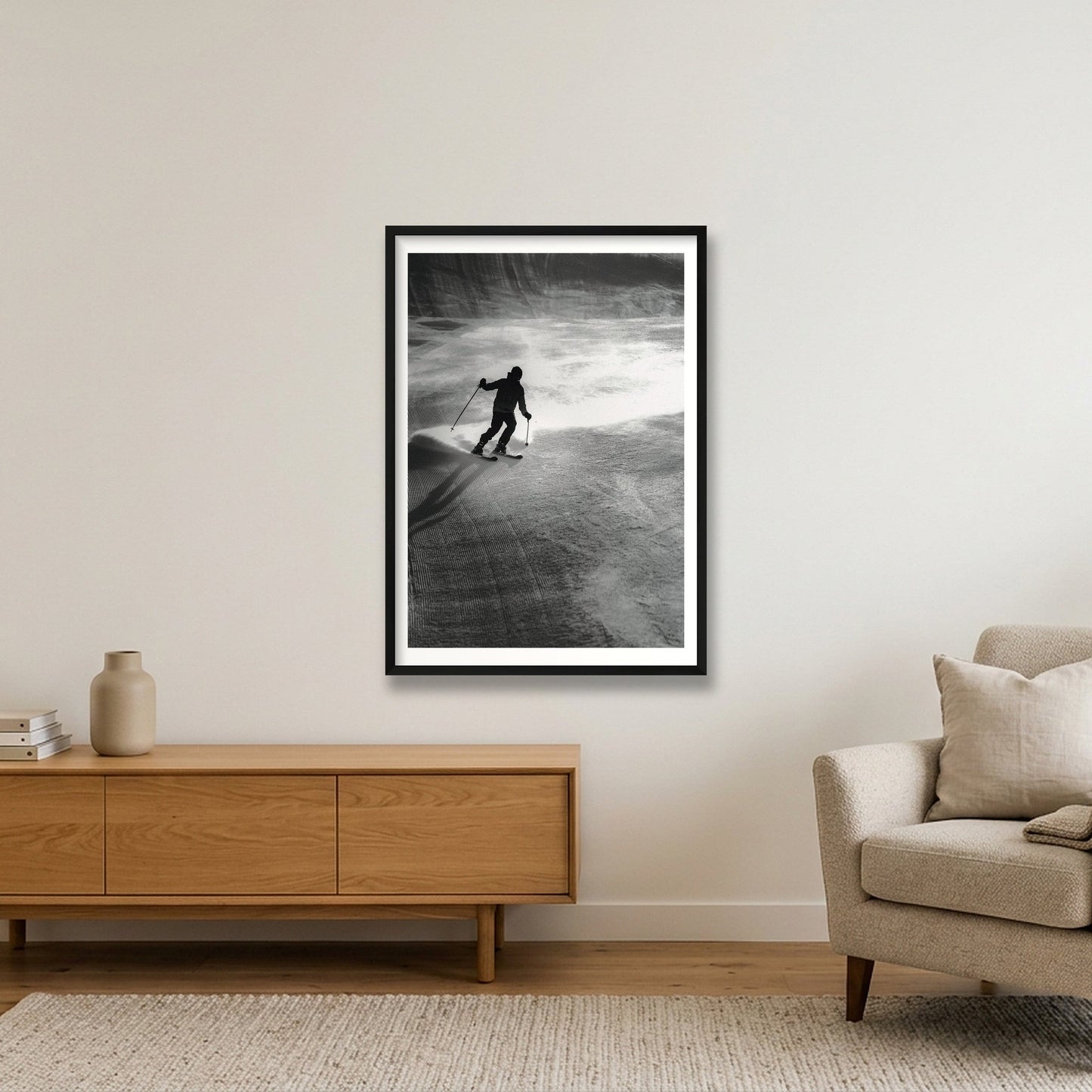 454 — 59×84cm, 23×33" Black Frame
