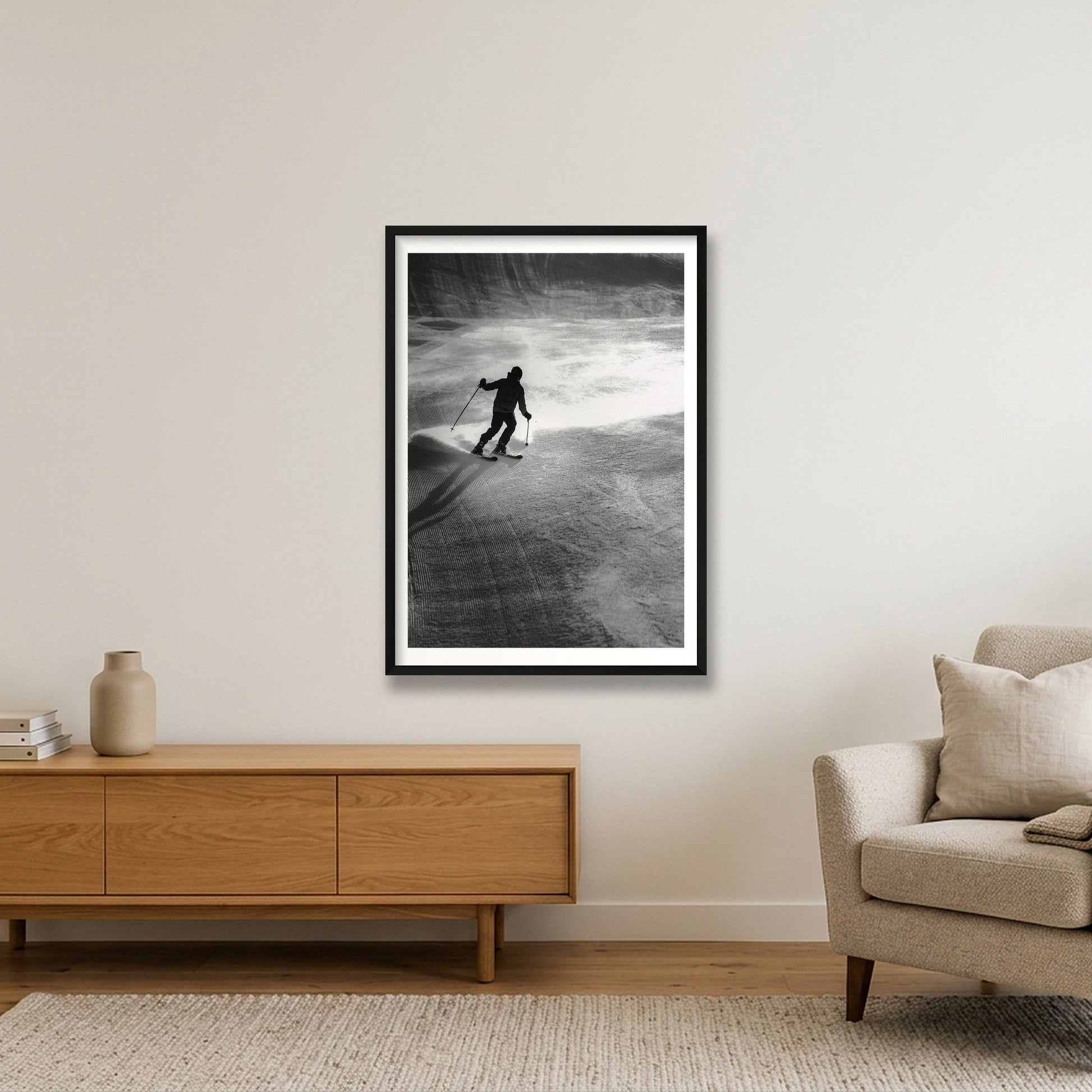 454 — 59×84cm, 23×33" Black Frame