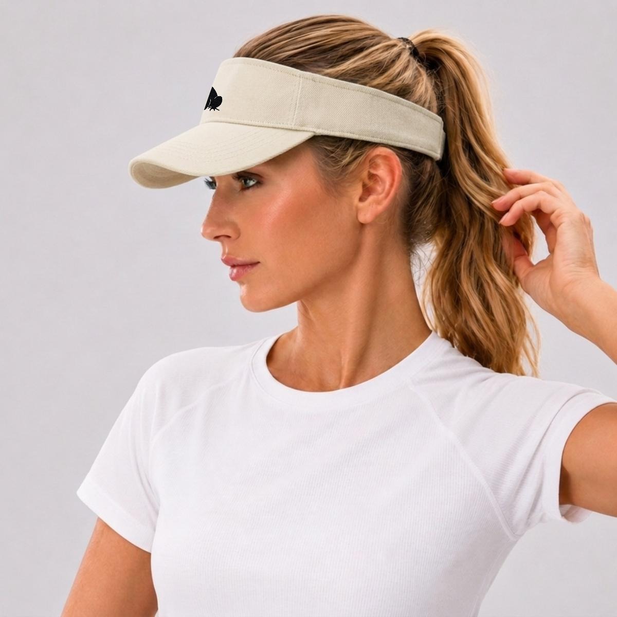 Embroidery Open-Top Visor