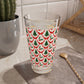 Christmas Tree Mixing Glass Gift For Couple Holiday Cocktail Cup Present For Friends Holly Bow Barware Festive Winter Drink Vessel Keepsake