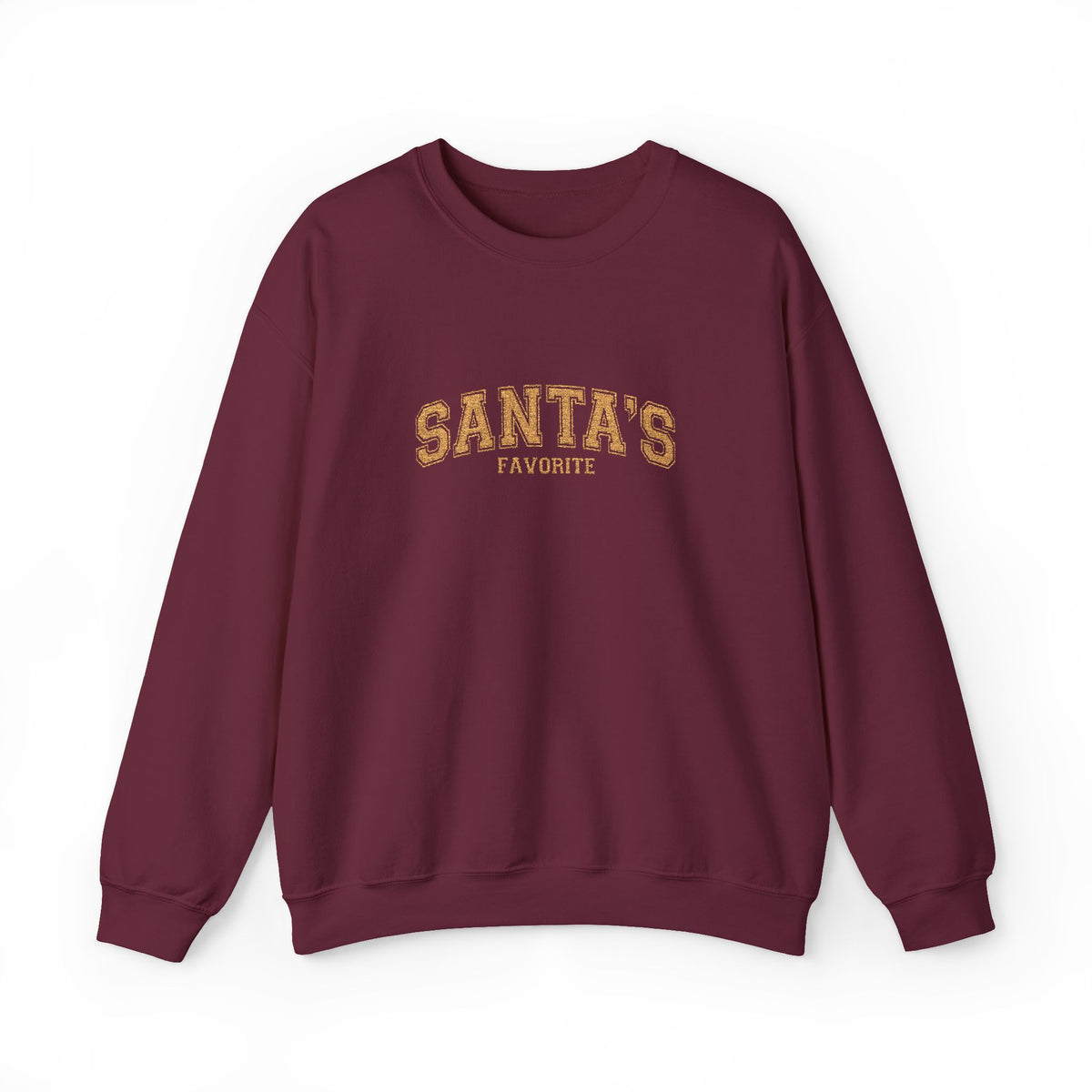 Retro Embroidered Christmas Sweatshirt Gift For Sister Santa Crewneck For Cozy Winter Pullover Gift for Wife Top Girlfriend Friend Gift Idea