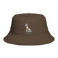 African Wildlife Bucket Hat Meerkat Sun Hat Safari Vacation Gift Nature Explorer Cotton Hat For Fishing Cap For Beach Holiday Outdoor Cap