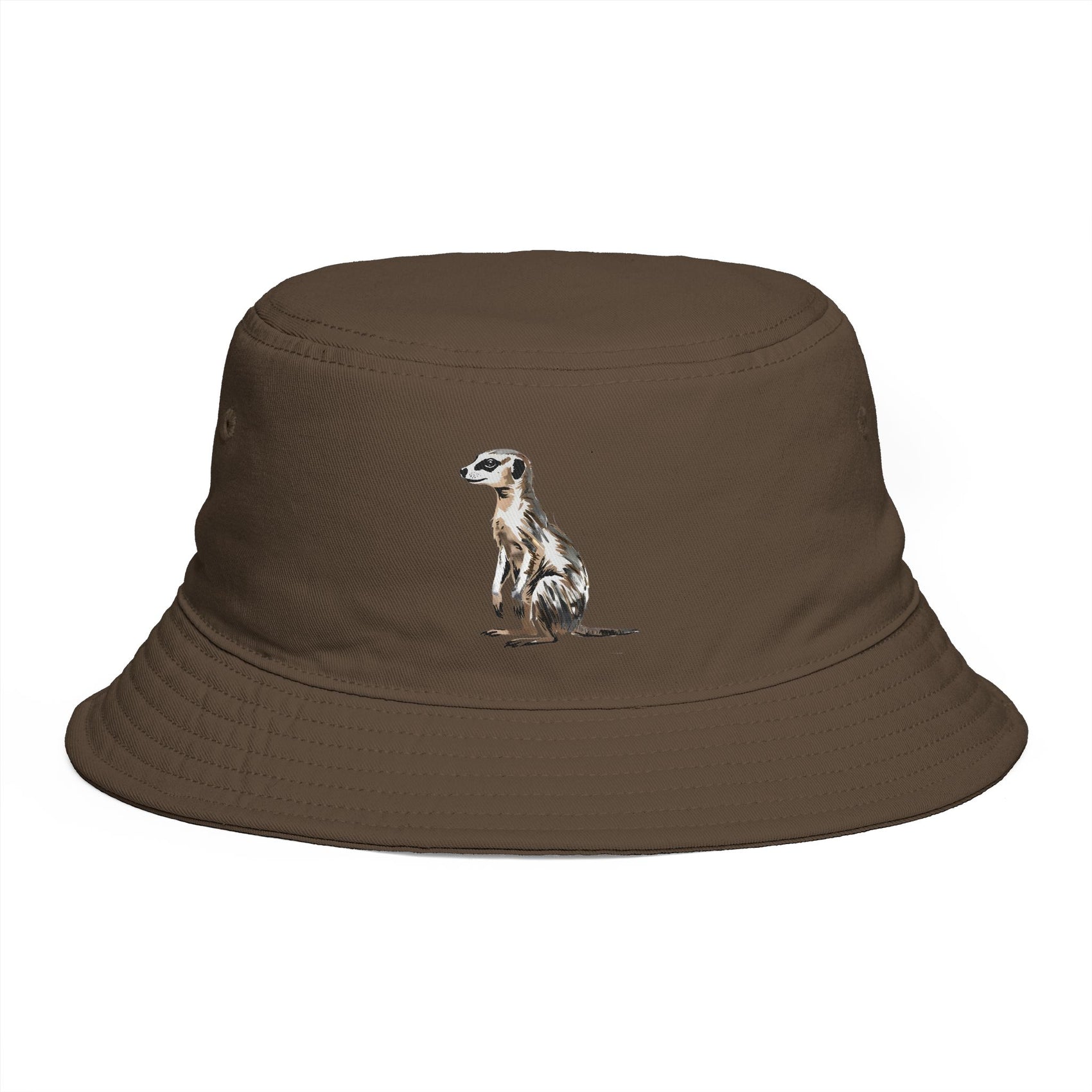 Meerkat Bucket Hat For Safari Lover South Africa Travel Style Wildlife Adventure Fashion Festival Vacation Outfit Accessory Hat For Traveler