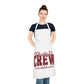 Christmas Crew Apron Gift For Mom Holiday Baking Smock Present For Sister Family Kitchen Outfit Festive Cooking Cover Making Memories Style