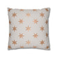 Christmas Star Pillow Cover For Christmas Home Decor Neutral Holiday Cushion Case Minimalist Xmas Throw Pillow Winter Sofa Decor Xmas Gift