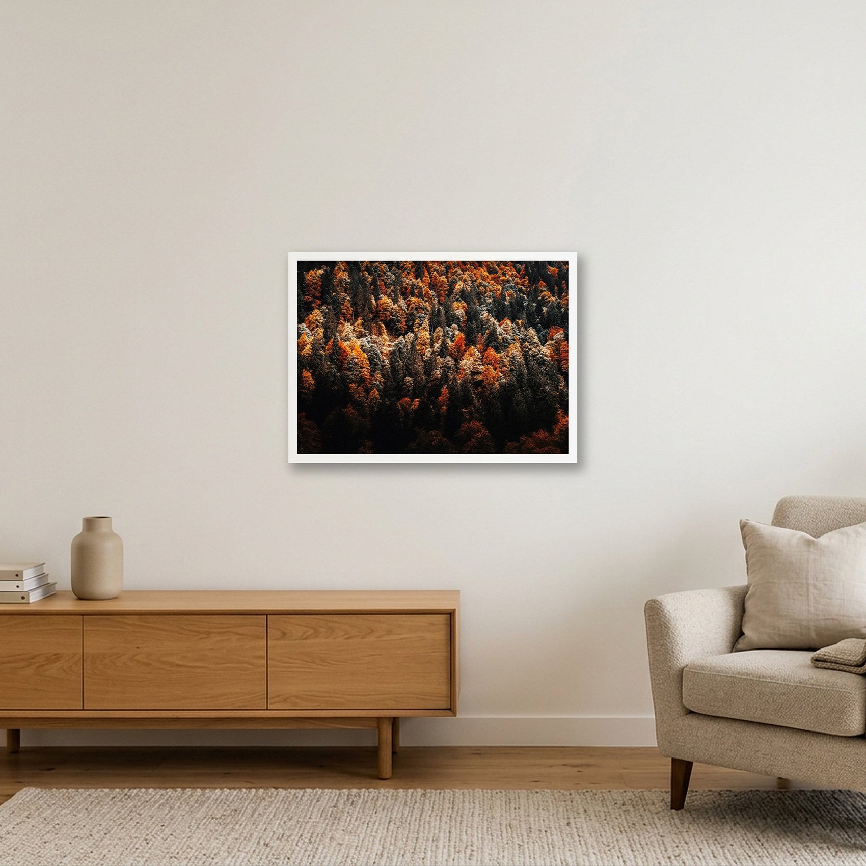 15 — 59×42cm, 23×17" White Frame