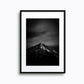 Mountain peak in Gwatt, Switzerland glows softly in twilight #34