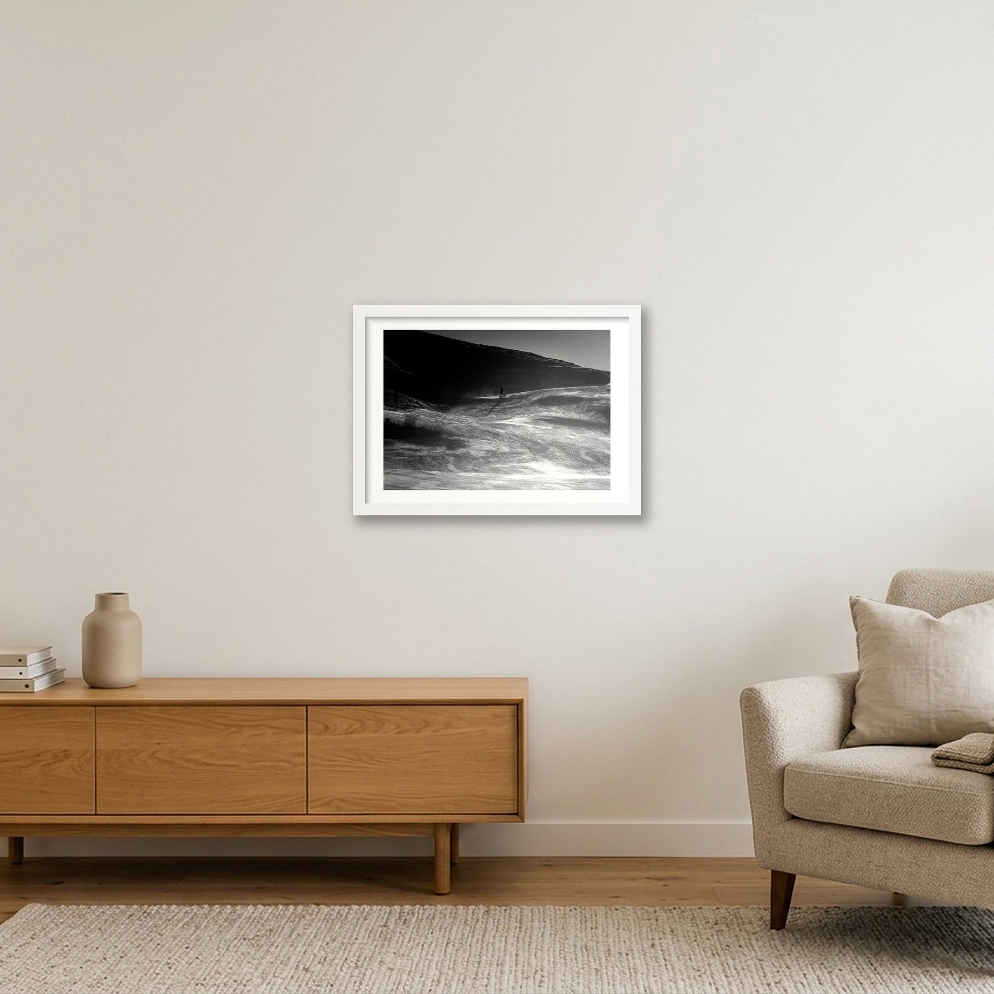 435 — A3 (42×30cm, 17×12") White Frame