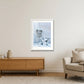 422 — 42×59cm, 17×23" White Frame