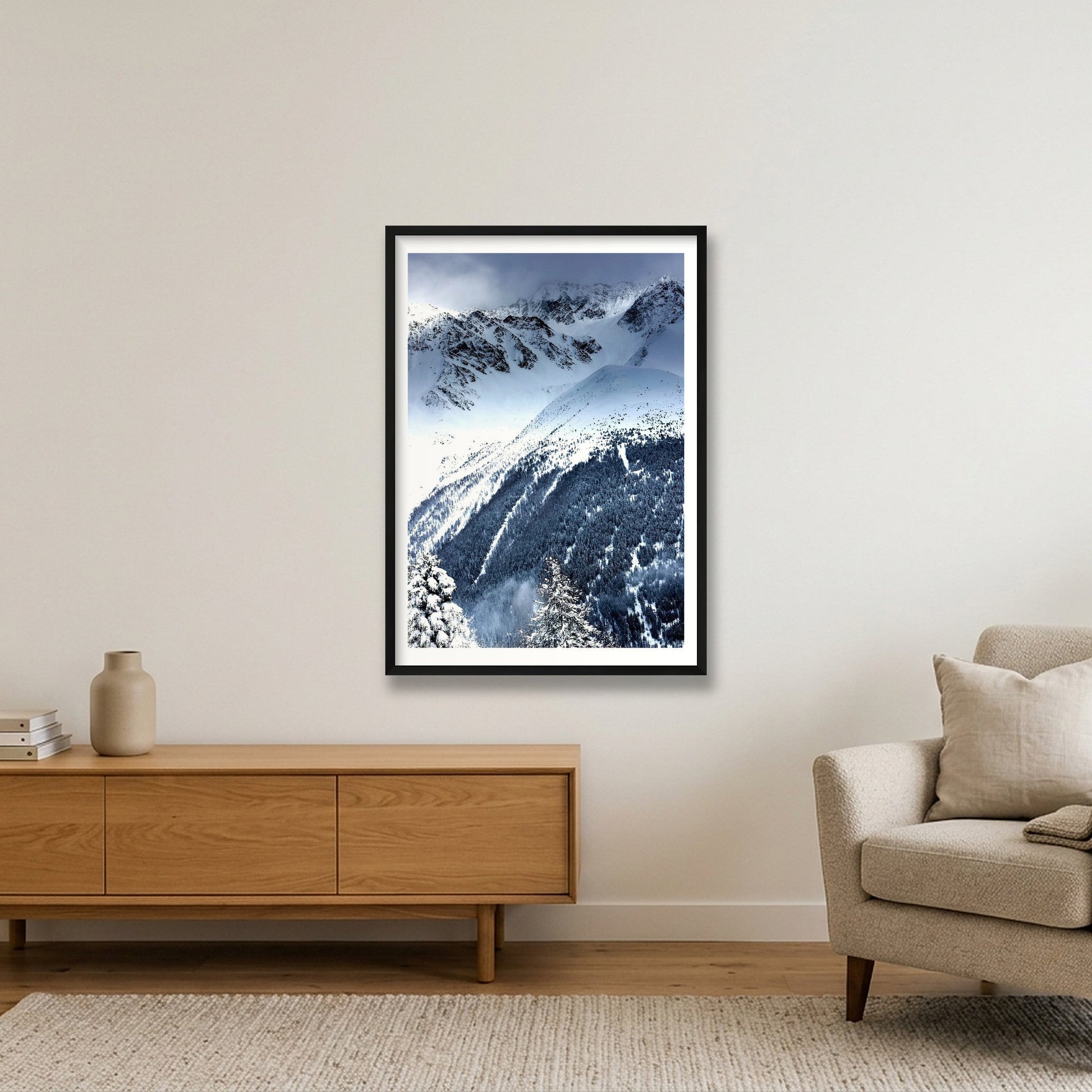 436 — 59×84cm, 23×33" Black Frame