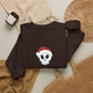 Embroidered Skull Christmas Sweatshirt For Her Goth Holiday Crewneck Gift For Best Friend Alt Winter Pullover For Him Spooky Santa Top Teen