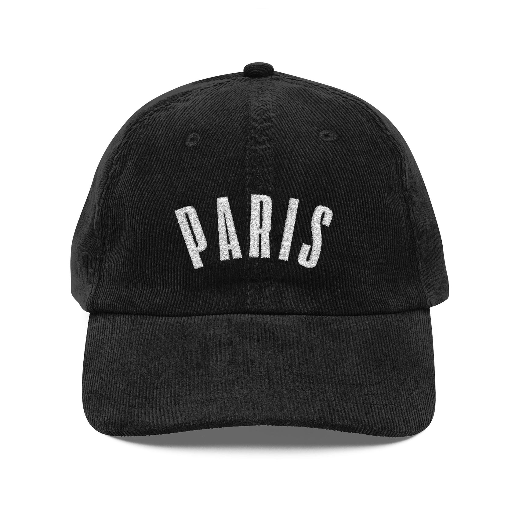 Embroidered Paris Corduroy Hat Vintage Style Cap Cute Brown Hat For France Lover Paris Travel Hat Trendy Fall Outfit Cap Travel Lover Gift