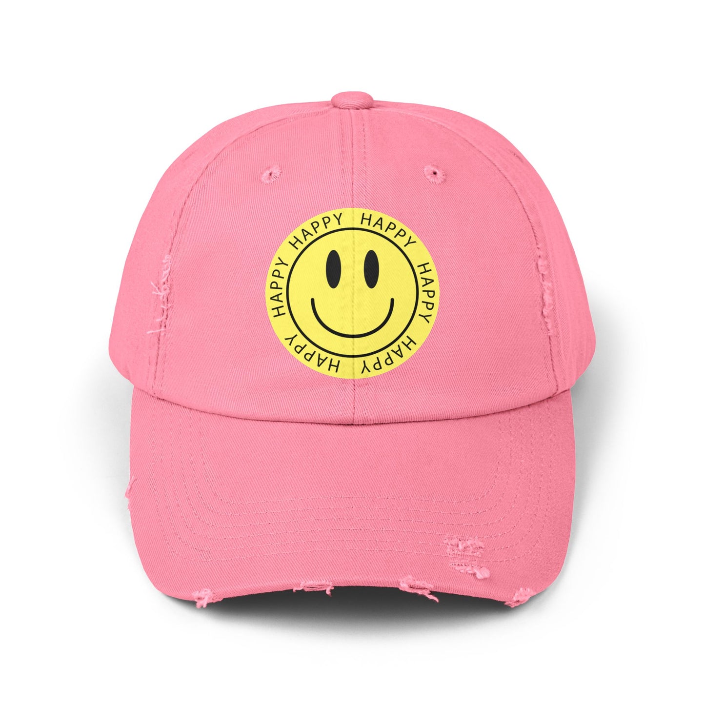 Smiley Face Hat For Festival Outfit Retro Streetwear Happy Aesthetic Fashion Trendy Everyday Casual Style Cap Gift Dad Hat For Summer Outfit