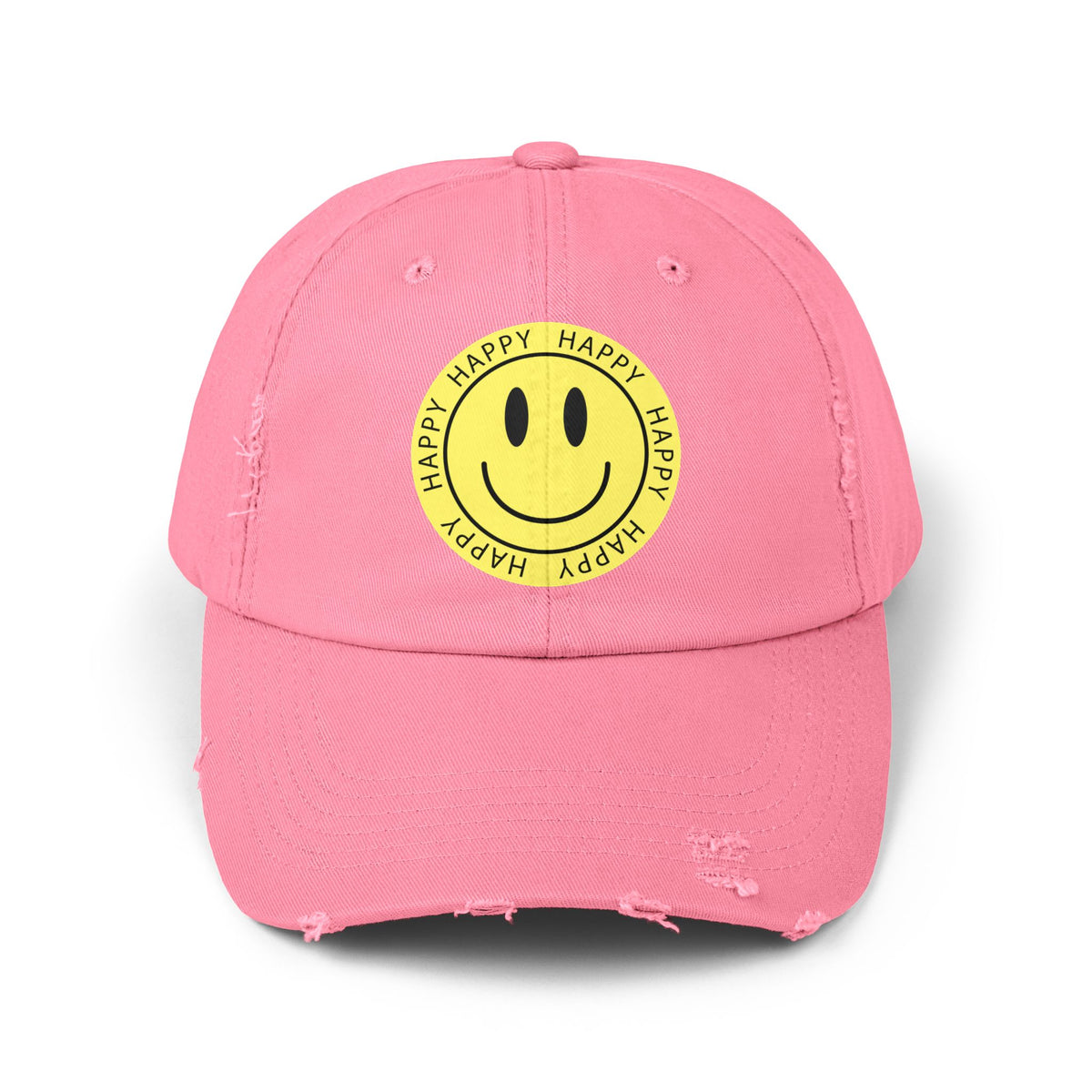 Smiley Face Hat For Festival Outfit Retro Streetwear Happy Aesthetic Fashion Trendy Everyday Casual Style Cap Gift Dad Hat For Summer Outfit