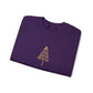 Minimal Tree Sweatshirt Gift For Mom Christmas Crewneck Winter Present For Sister Elegant Stitch Pullover Cozy Holiday Outfit Top Style