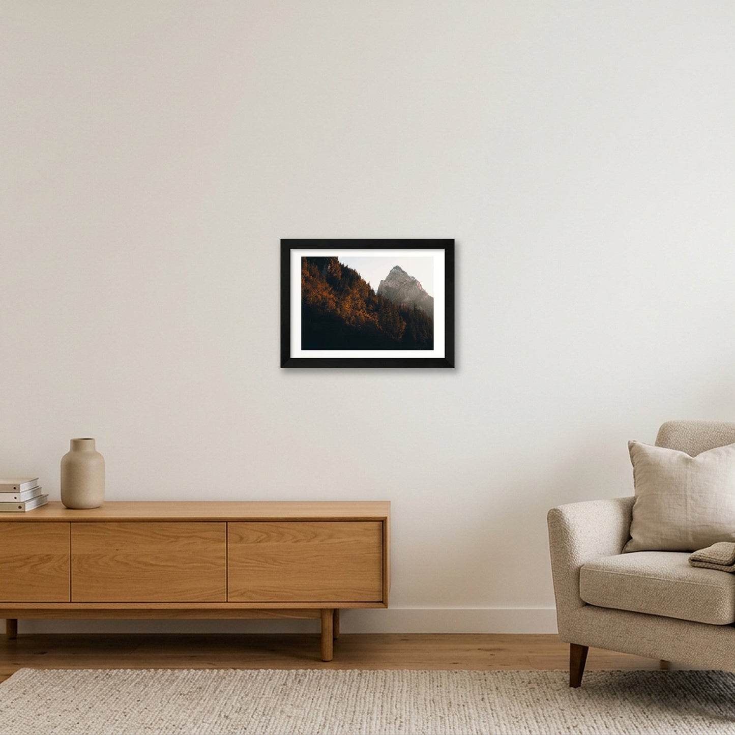 1285 — A4 (30×21cm, 12×8") Black Frame
