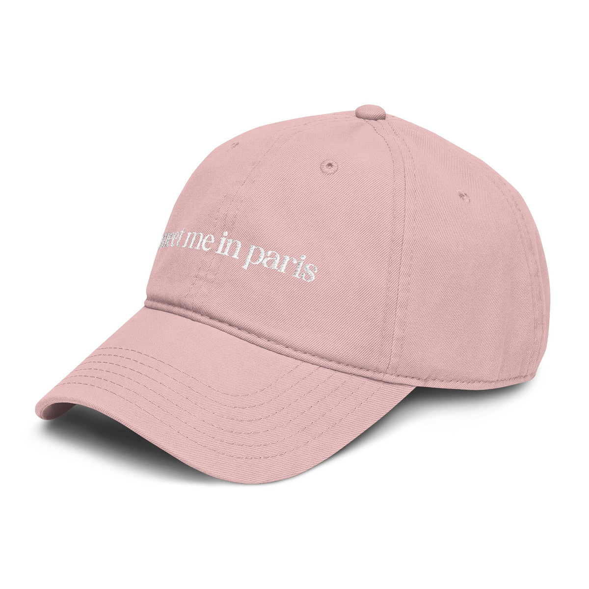 Embroidered Paris Hat For Summer Vacation Paris Travel Hat Gift For France Lover Romantic City Hat Europe Trip Outfit For Travel Lover Gift