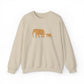 Embroidered Elephant Sweatshirt For South Africa Gift Sweater Safari Crewneck Gift For South African Expat South Africa Souvenir Sweatshirt