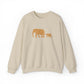 Embroidered Elephant Sweatshirt For South Africa Gift Sweater Safari Crewneck Gift For South African Expat South Africa Souvenir Sweatshirt