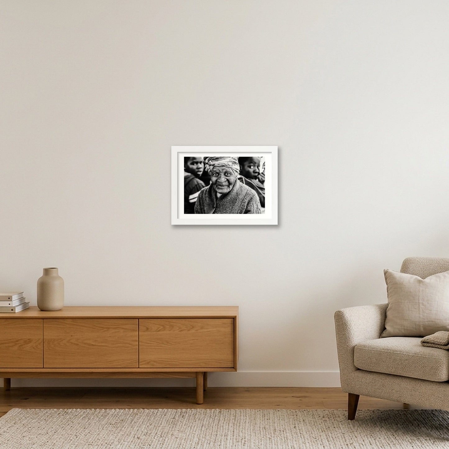 1854 — A4 (30×21cm, 12×8") White Frame