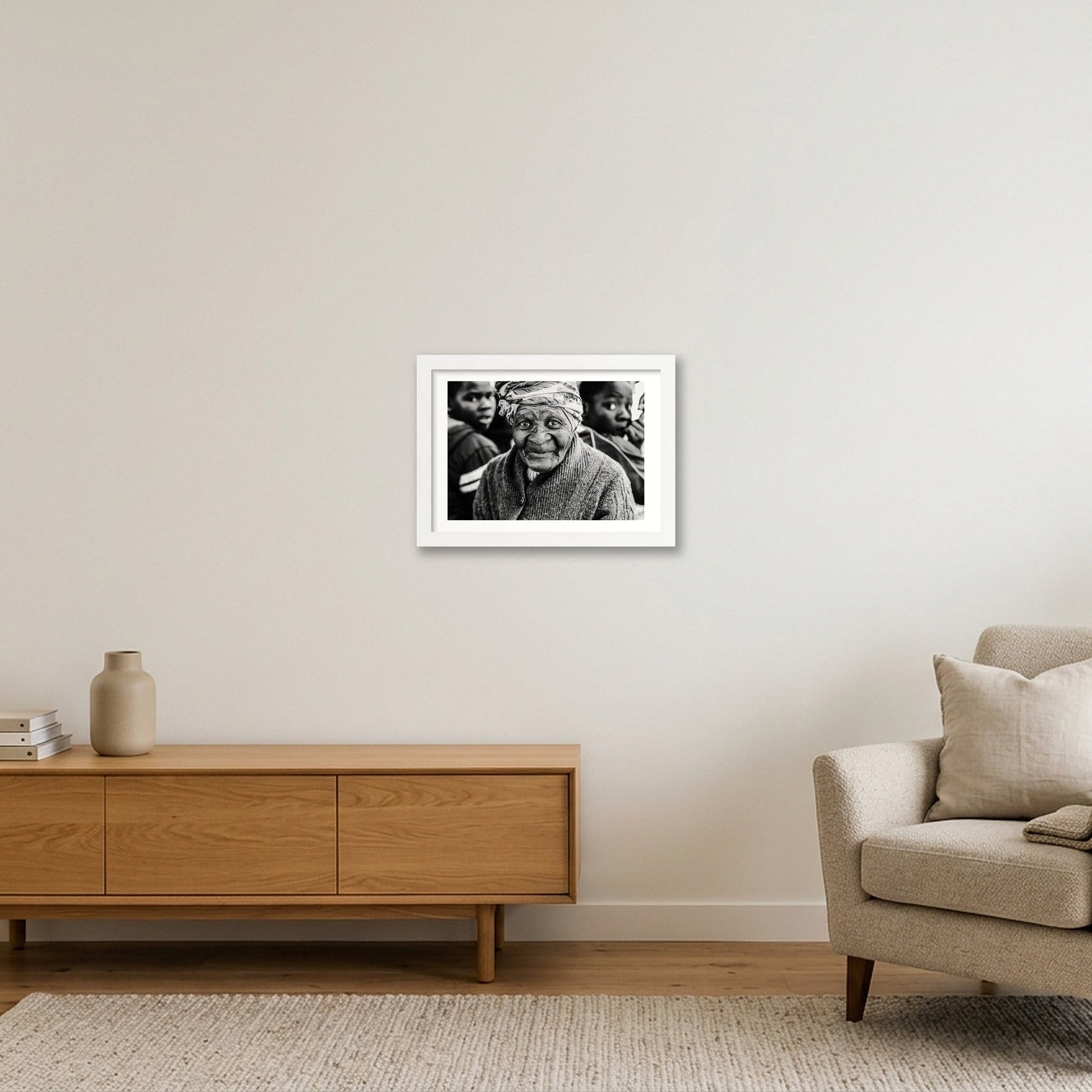 1854 — A4 (30×21cm, 12×8") White Frame