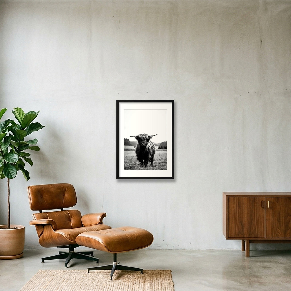 102  — 42×59cm, 17×23" Black Frame