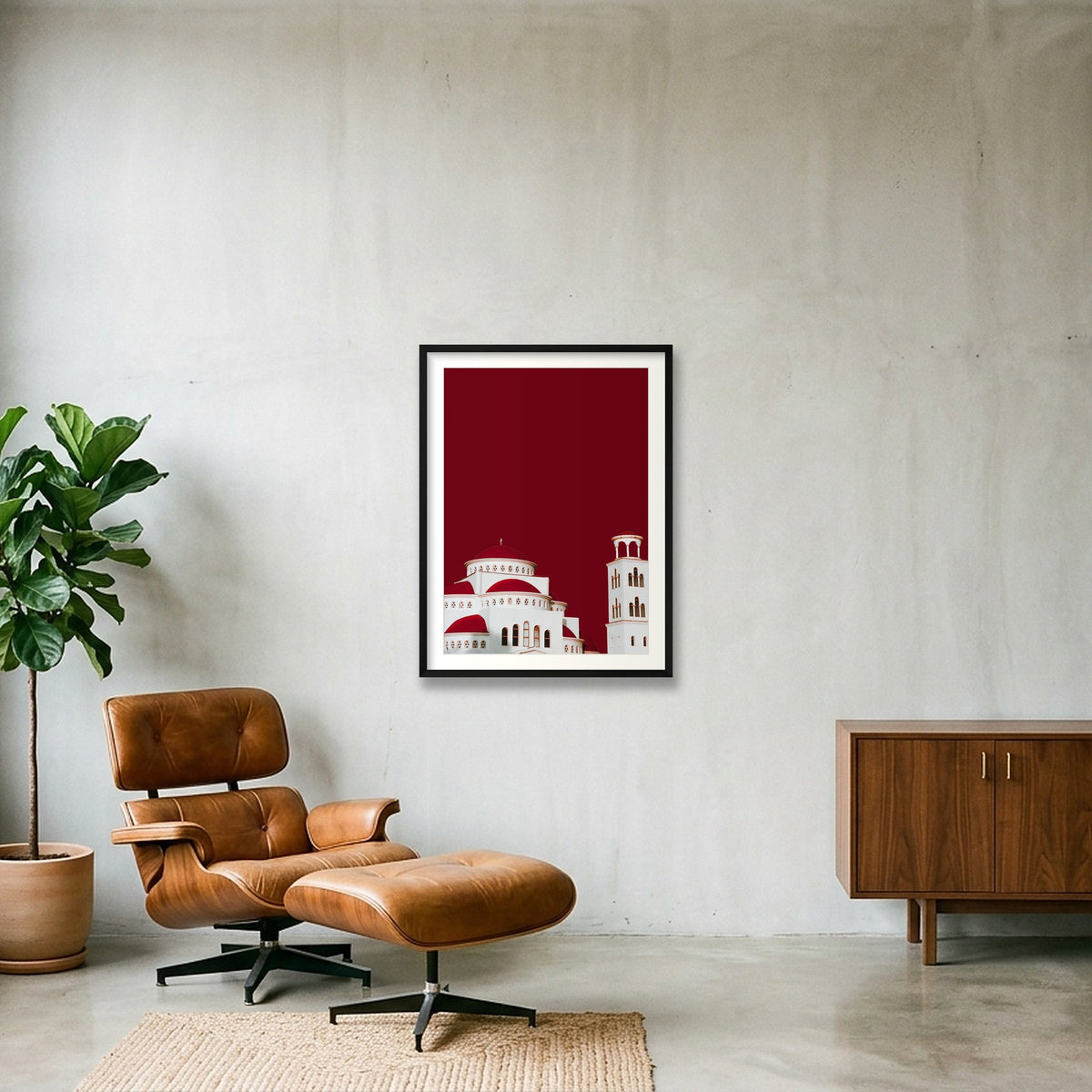 274 — 60×80cm, 24×31" Black Frame