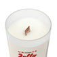 Christmas Candle Gift for Mom Holiday Candle For Vegan Friend Gift Frosted Glass Candle Cozy Winter Decor Hostess Gift Candle For Christmas