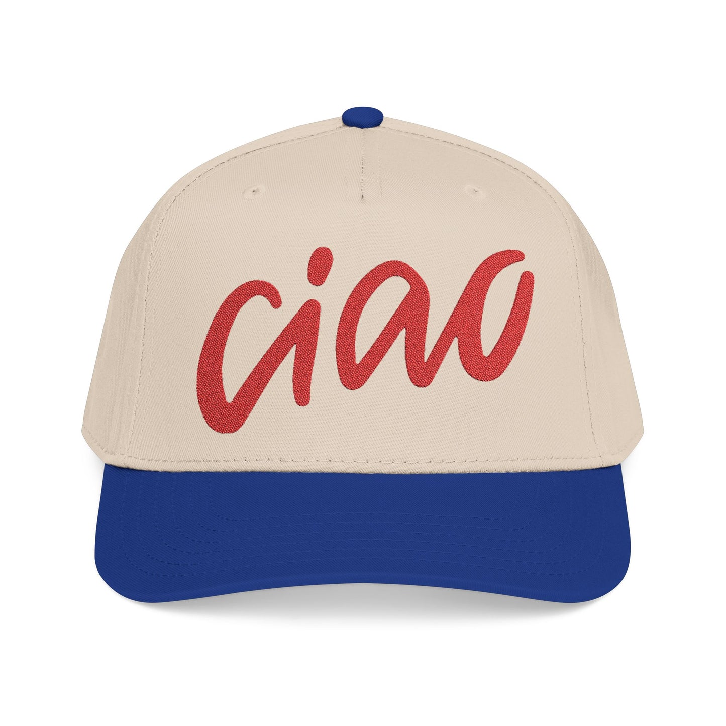Ciao Embroidered Baseball Cap Gift For His Birthday Italian Aesthetic Hat Amalfi Coast Vacation Gift Cute Europe Travel Snapback Cap For Her