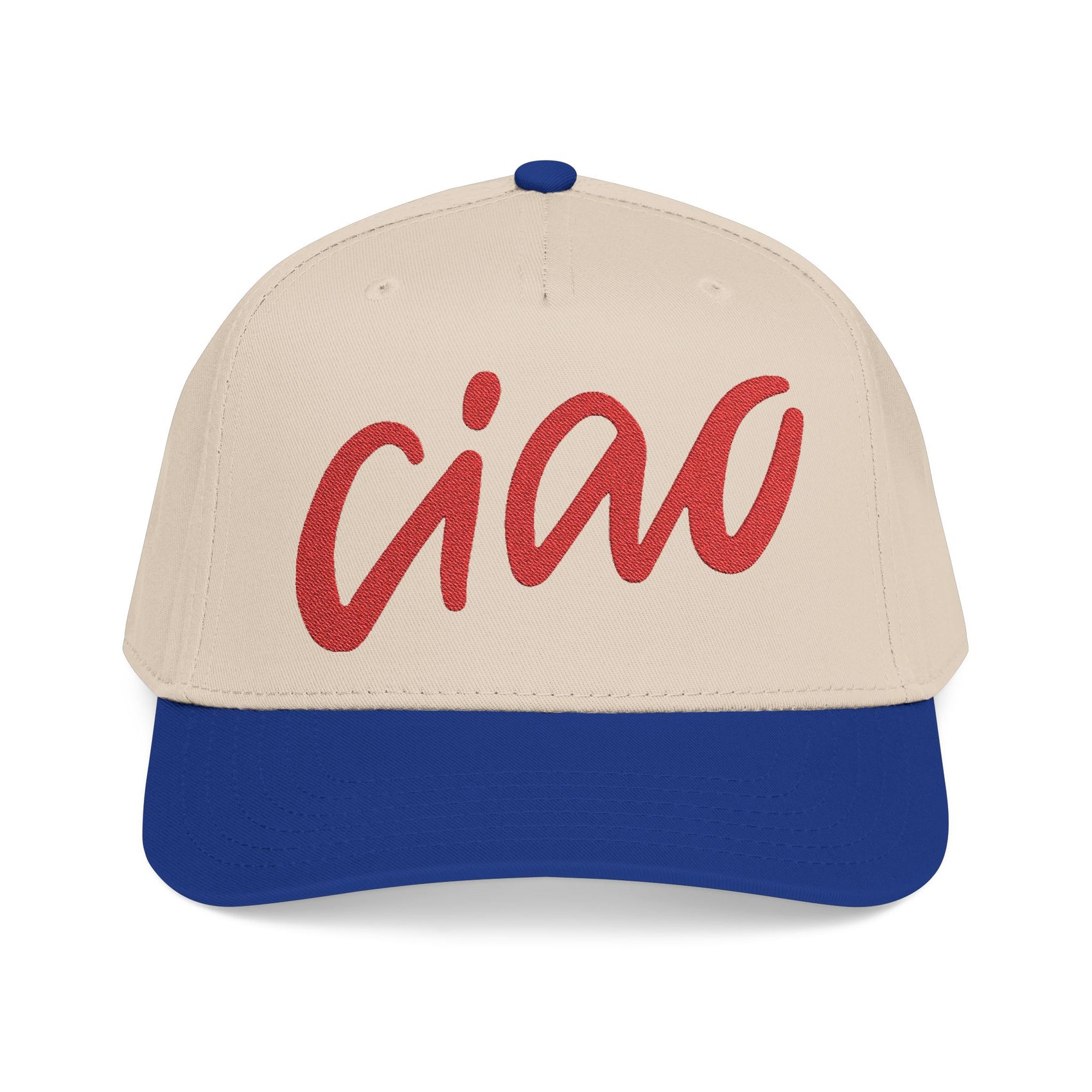 Ciao Embroidered Baseball Cap Gift For His Birthday Italian Aesthetic Hat Amalfi Coast Vacation Gift Cute Europe Travel Snapback Cap For Her