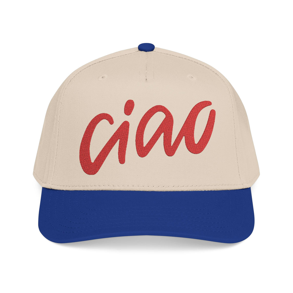 Ciao Embroidered Baseball Cap Gift For His Birthday Italian Aesthetic Hat Amalfi Coast Vacation Gift Cute Europe Travel Snapback Cap For Her