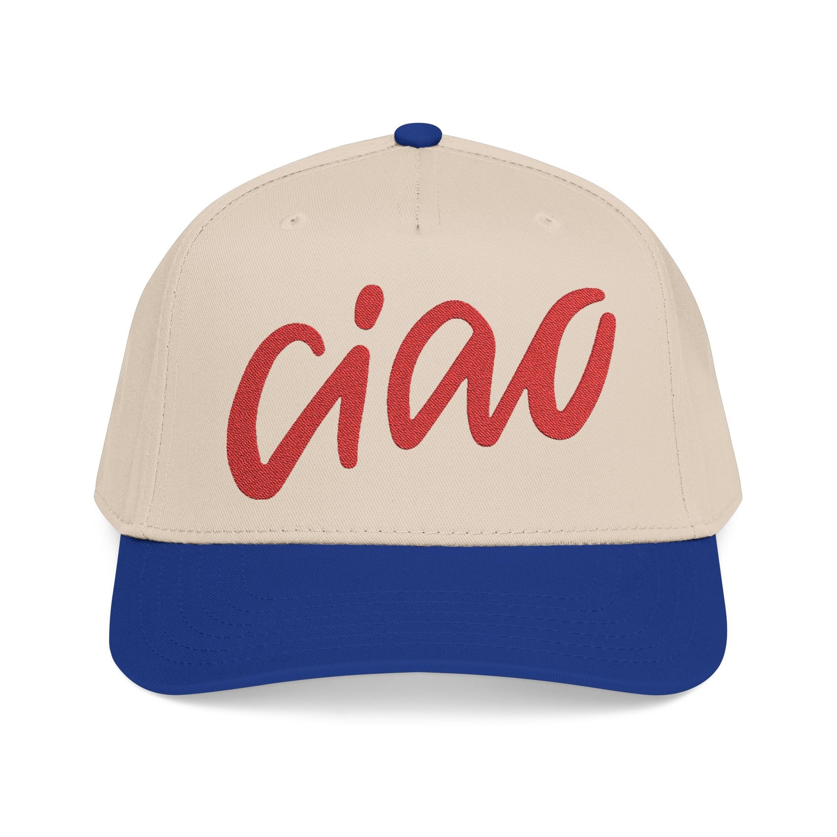 Ciao Embroidered Baseball Cap Gift For His Birthday Italian Aesthetic Hat Amalfi Coast Vacation Gift Cute Europe Travel Snapback Cap For Her