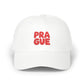 Embroidered Prague Hat Czech Republic Cap Praque Travel Souvenir Gift For Traveler Hat European City Style Minimalist Outfit Tourist