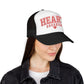 Heart Breaker Trucker Hat For Her Funny Embroidered Cap Retro Foam Mesh Snapback Gift For Girlfriend Boyfriend Casual Streetwear Hat Gift