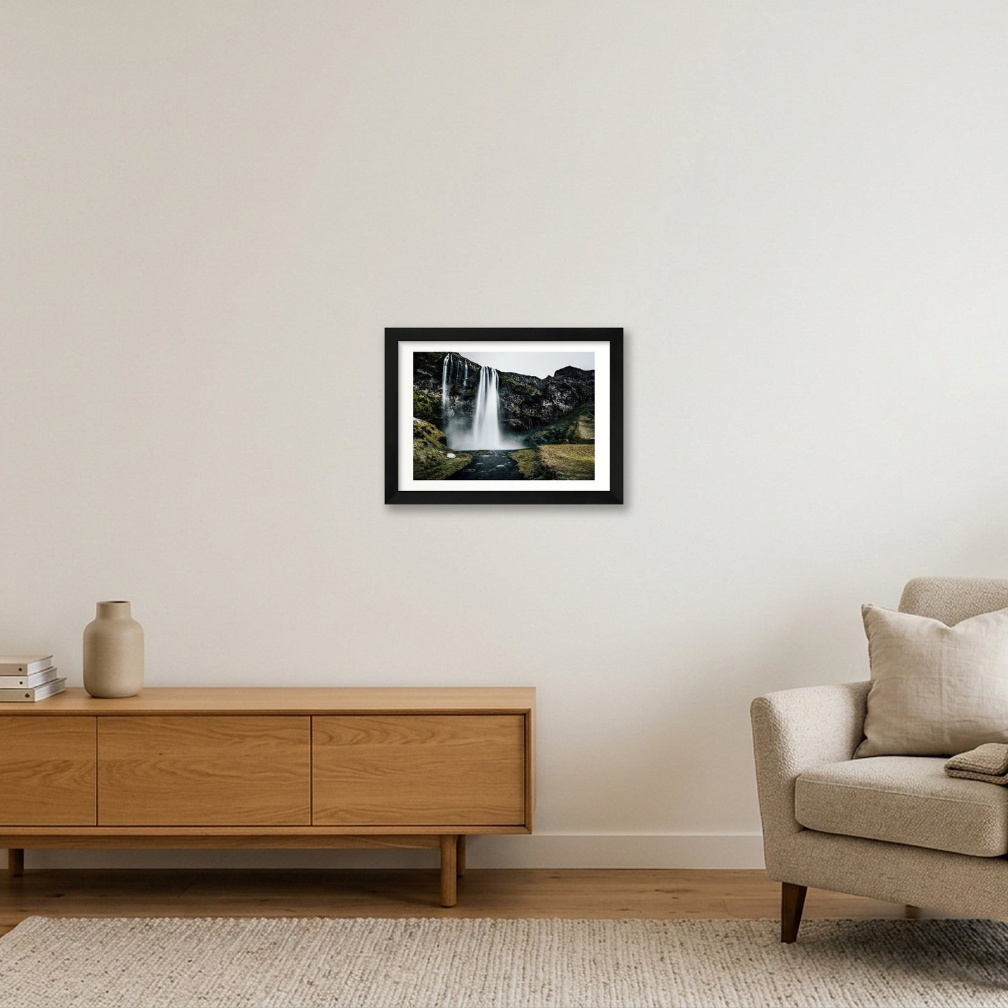 430 — A4 (30×21cm, 12×8") Black Frame