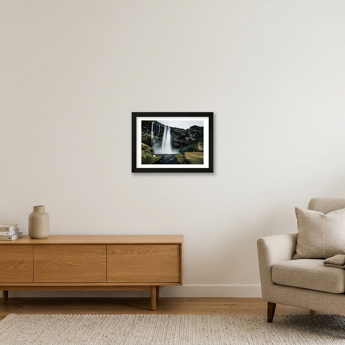 430 — A4 (30×21cm, 12×8") Black Frame