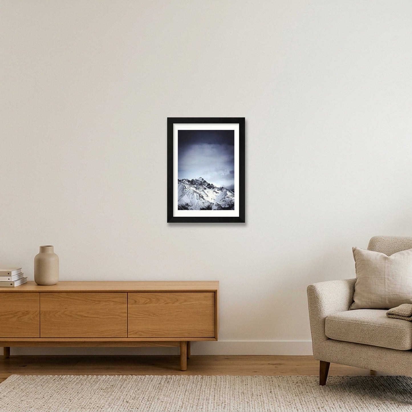 497 — A4 (21×30cm, 8×12") Black Frame