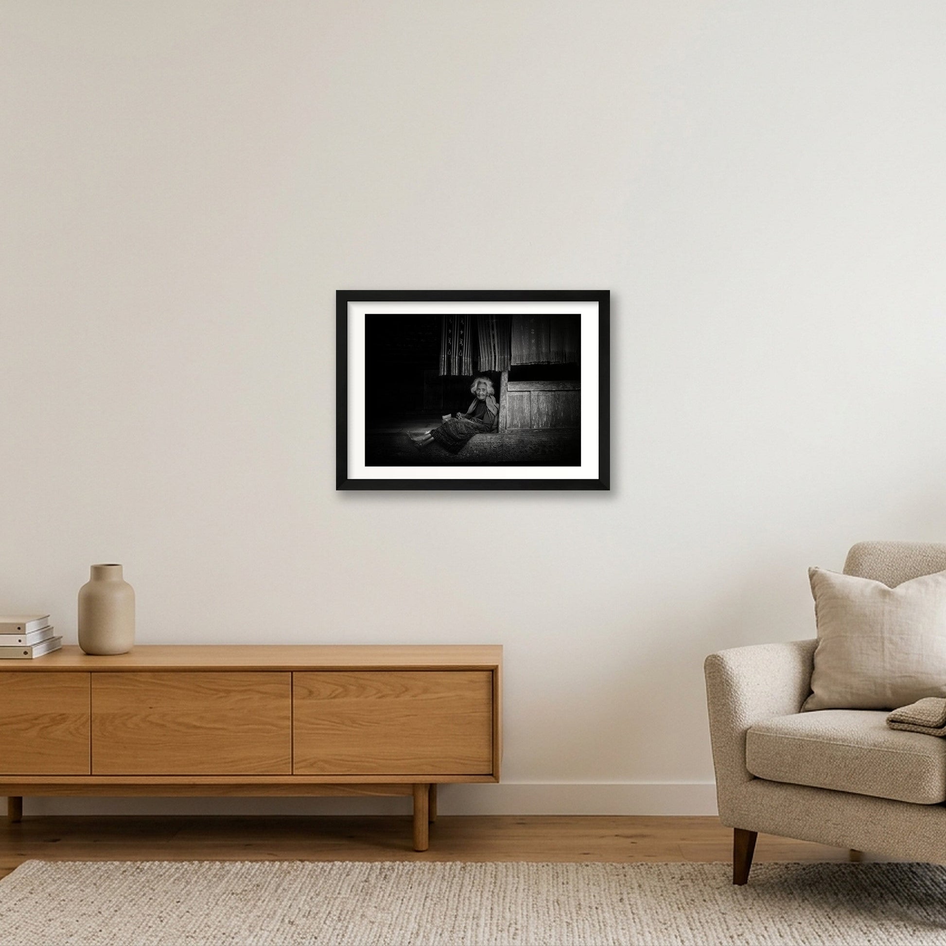 1894 — A3 (42×30cm, 17×12") Black Frame