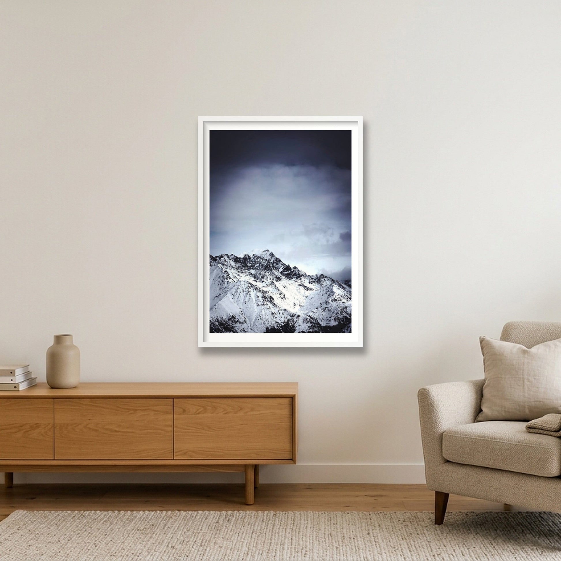 497 — 59×84cm, 23×33" White Frame