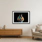 118 — 84×59cm, 33×23" Black Frame